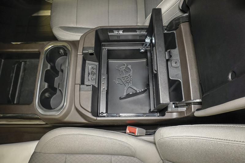 Chevrolet Silverado 2500HD Console Safe - Tuffy Products - W/ Keyed Lock - Black - `20-`24